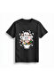 Women's Game Themed Line Art Printed Short Sleeve T-Shirt Paper Card Deck Poker Chip Pattern Casual Comfortable - 2