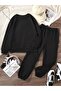Unisex Men's Women's Not Perfect Printed 3 Thread Crew Neck Sweatshirt Set - 2