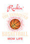 Basketball Mom's Right Printed Women's Oversize T-Shirt - 3