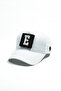 Replaceable Patch Hat with Letter E Patch Detail |   Meshless Flat Trucker Cap Baseball Hat