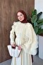 فستان ليليوم بيريني كلوت باللون الأصفر - 4