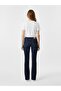 Fallon 400 Mid Waist Spanish Leg Mid Indigo Jean Pants - 3