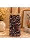 Cnt-6011 Tan Navy Blue Paisley Patterned Tapestry Phone Bag |   Eos Collective