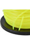 3.0mm round yellow mowing line, 50m/164ft, heavy-duty. - 4