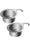 Two-piece Swan Drain Filter (Silver)