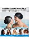 2 silicone swim caps L waterproof long hair. - 3
