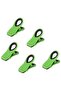 5-pack of light blue food sealing clips