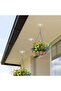 nail-free ceiling hooks in white - 5