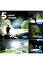 100000lm USB-C tactical flashlight waterproof. - 2