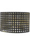 Oval metal openwork lampshade E27/E14.