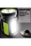 USB rechargeable LED flashlight high capacity. - 4