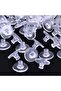 Earring Backings, Silicone Earring Backs with Pad, Rubber Earring Back Replacement, Soft Jewelry Fin - 2