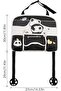 Car Backseat Organizer, Car Back Seat Protector, New 2024 Panda Leather Material with Drink Cup Hold - 4
