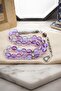 Thermal Quartz Stone 33 Prayer Beads with Metal Tassel 8mm Sphere Cut 902825 - 2