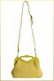 Shin Women's Patterned Scholarship Hand and Shoulder Bag - Yellow - 4