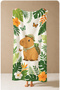 Teddy Bear Marine Circle Tropical Patterned 70X150 Beach Towel - Digital Printed Fade-Resistant Bath Towel - 5