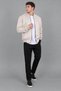 College Collar Waist Elastic Suede Seasonal Coat Bl 1711_60287-1 - 5