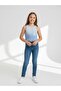 Girl's Zero Sleeve Crop Blouse