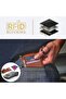 Front Pocket Minimalist Leather Slim Wallet RFID Blocking Medium Size - 4