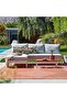 Outdoor Pillow Covers ONLY, Square Throw Pillow Covers, Modern Cushion Cases for Sofa Patio - 6