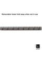 Umbra Flip Wall-Mounted Coat Rack with 5 Hooks – Modern, Space-Saving Storage for Hats, Jackets, Bag - 6