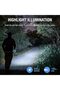 S12 Plus Mini LED Flashlights USB Rechargeable Small Keychain Flashlight with 11 Modes of Main & Sid - 2