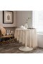 Round lace tablecloth - Crocheted tablecloth - Table decoration - Bohemian style - 150cm - Beige - 2