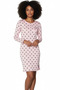 Şahinler Women's Zakkum Polka Dot Nightgown 21802