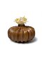 Pumpkin Seramik Vazo Ahşap Görünümlü