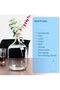 Glass Pitcher with Handle & Black Plastic Screw Lids Leak Proof, Versatile Glass Pitcher, Glass Wate - 3