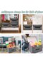 Fabric Storage Boxes, Large Storage Bins with Lids, Toy Storage Organizer, Closet Storage Baskets fo - 6