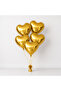 18" Heart Foil Balloon 45 cm Gold 1 Piece