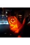 Smile Face Led Light Car Mirror Hanger Decoration USB Charging Port - 4