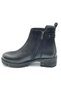 Limira Genuine Leather Non-Slip Sole Orthopedic Women's Boots Black - 4
