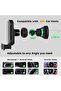 Car Phone Holder with Metal Hook Clip, Hands-Free Air Vent Mount for iPhone, Android, and All - 5