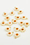 Flower Evil Eye Single Handle Enamel Bracelet and Pendant Apparatus 1 Piece