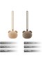2 Pack Silicone Pacifier Holder Case, Bear Shape Pacifier Storage with Strap for Travel & O - 3
