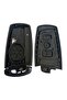 Bmw F Series Cas4 Compatible Smart Remote Control Key Case Auto Keychain 3 Keys with Logo Blue - 3