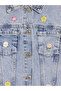 Esvab • Modern & Distinctive Shirt Roba Collar Embroidered Girls' Jean Jacket - 2