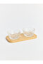 Esvab • Modern & Distinctive Glass Snack Bowl Set - 2