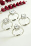 Mixed Luxury Zircon Stone Serious Relationship Ring