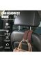 Car Seat Leather Hooks,Car Seats Back Storage Hook,Sedan Back Double Hooks,Headrest Hook for - 6