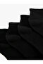 Cotton Blended Set of 4 Booties Socks - 3