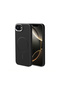 iPhone 17E Case Magsafe Carbon Fiber Look Metal Camera Raised Silicone Vintage - 3