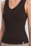 Egyptian Women's Camisole V-Neck Tshirt Brown - 3