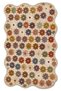 Sdt Traditional Patterned Modern Woven Base Decorative Carpet Sdtamor5076