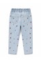 Gap Baby Girl Cherry Embroidered Denim Pants 1-6 Years Multicolor - 2