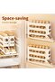 4-Tier Automatic Rolling Egg Holder for Refrigerator, Gravity-Fed Egg Organizer, Space-Saving Egg St - 6
