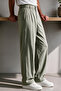 Vento Men's Premium Single Pile Detailed Linen Baggy Trousers - 4
