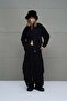Black Semi-Transparent Tassel Shirt 18171 - 2